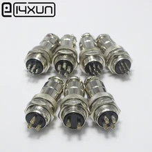 1 комплект GX20 XLR Сделано в Китае 2 3 4 5 6 7 8 9 10 12 14 контактный разъем 20 мм Мужской Шасси гнездо держателя авиации круговой разъем