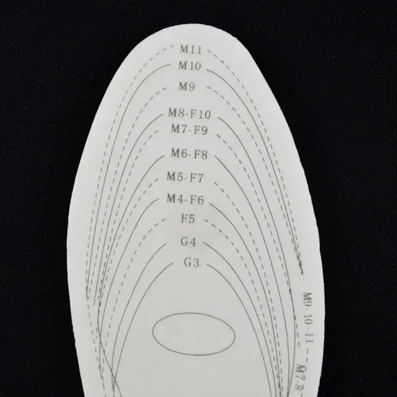 1 пара стелька с памятью формы дышащие впитывающие пот ортопедические арки Удобные Спортивная Стелька шок стелька для спортивной обуви