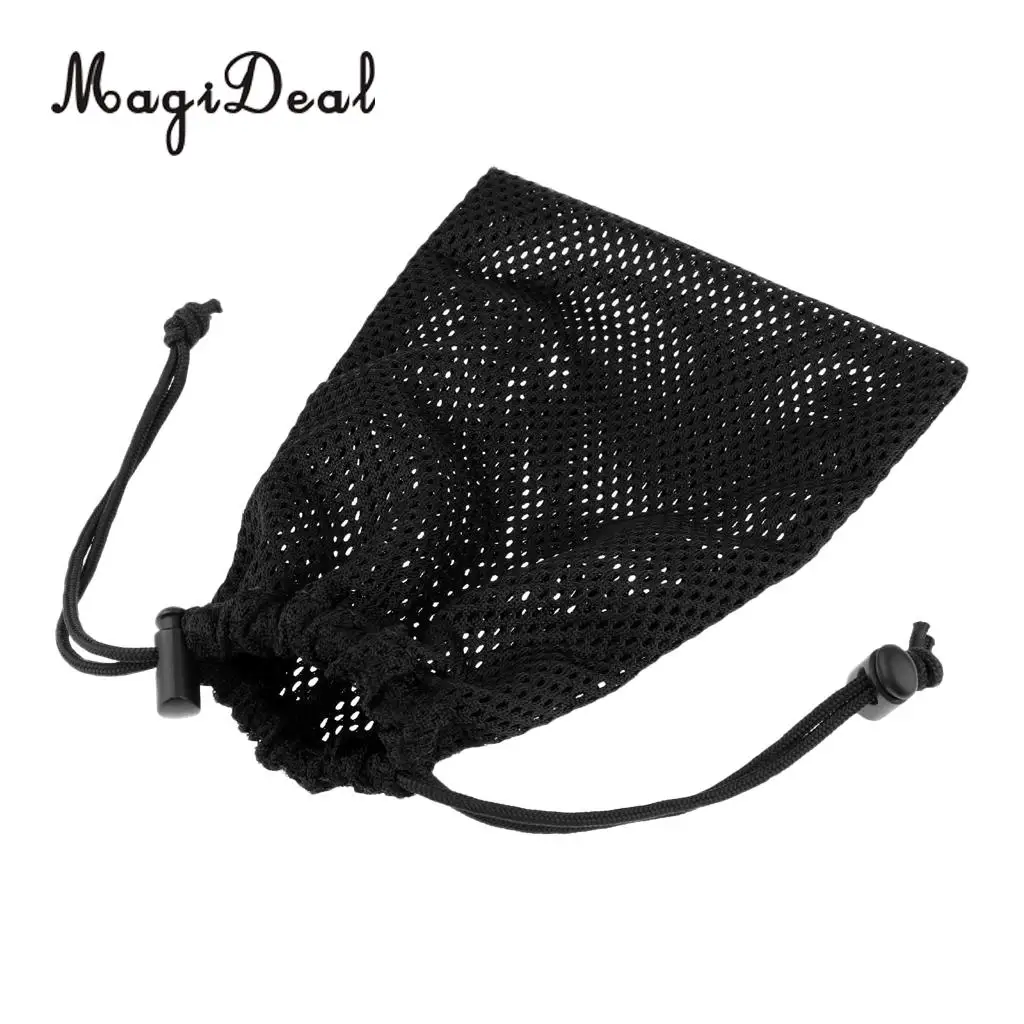 Adjustable Drawstring Mesh Gear Carry Bag for Scuba Diving Snorkeling Spearfishing SMB Surface Marker Buoy