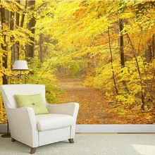 На заказ природа настенные фрески, лес Солнечный свет trail пейзаж для спальни ТВ K ТВ настенные текстильные обои papel де parede