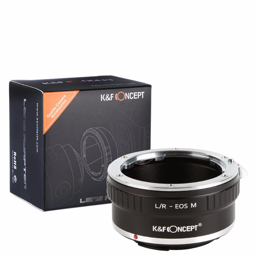 Lens Mount Apadter Ring for Leica M L/M Mount Lens to Canon EOS M EF-M Mount Mirrorless Camera body Photography Accessories