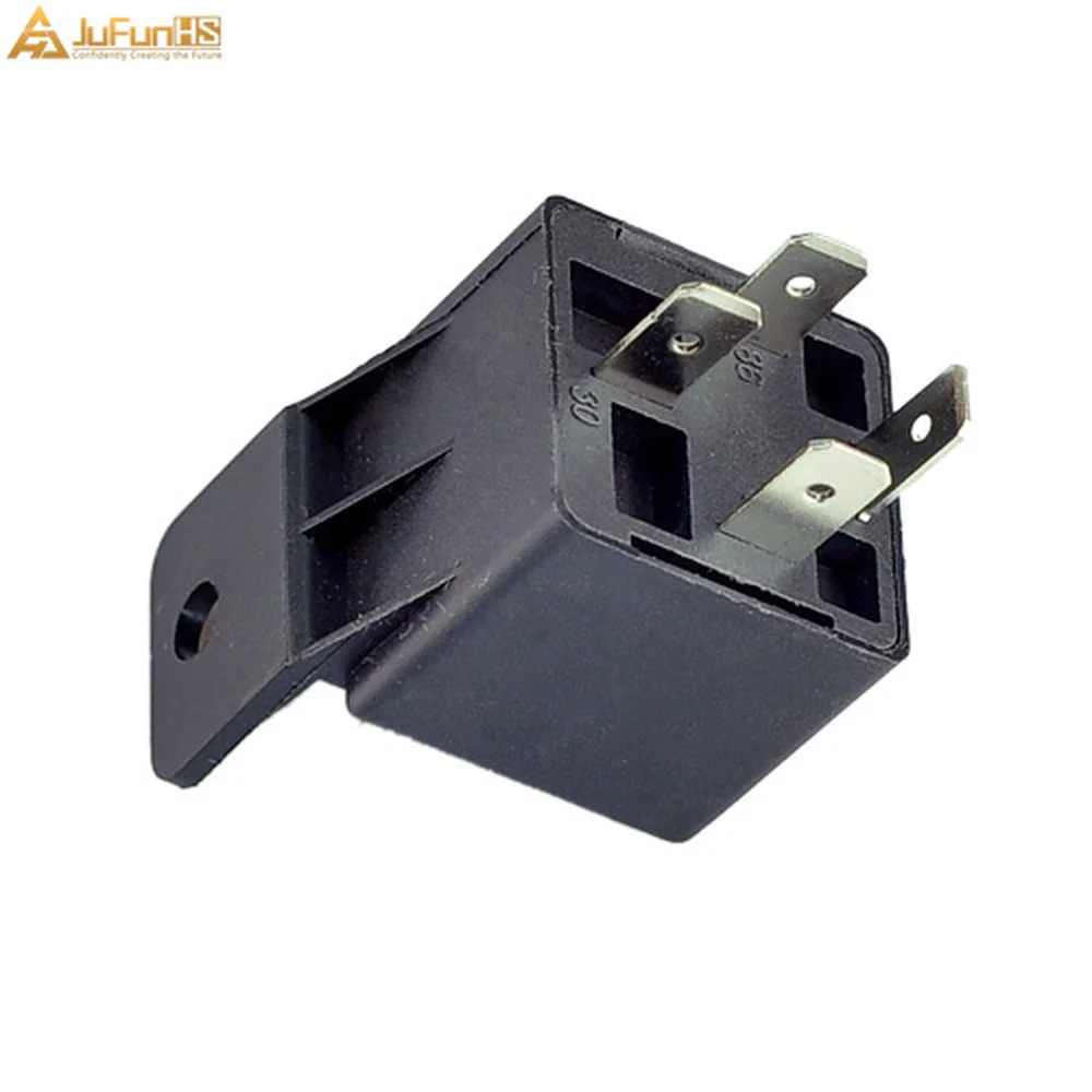 Автомобильное реле 12 В 40A 4Pin SPST Premium автомобильные 4P Pin & Socket 4 Wire 17AWG для управления