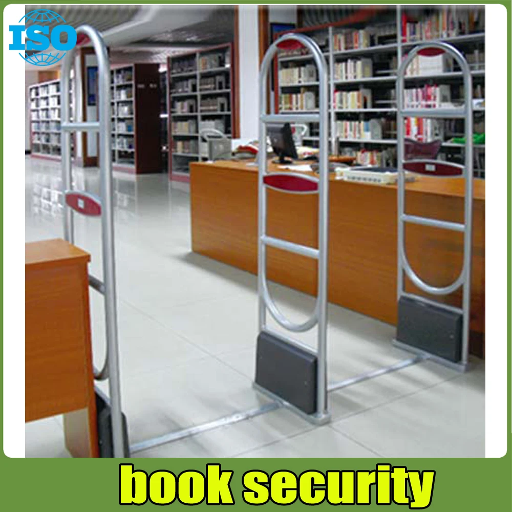 library security alarm system book store anti shoplifting system universal book security sensors