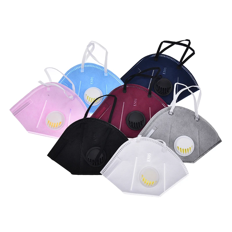 

NEW Unisex Dustproof PM2.5 Pollution Half Face Mouth Mask With Breath Valve Wide Straps Washable Reusable Muffle Respirator