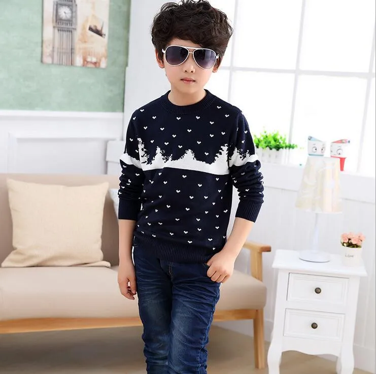 Модный свитер для маленьких мальчиков, пуловер roupas infantis menino, шерстяная одежда для мальчиков, трикотажное нижнее белье, топы, свитер для