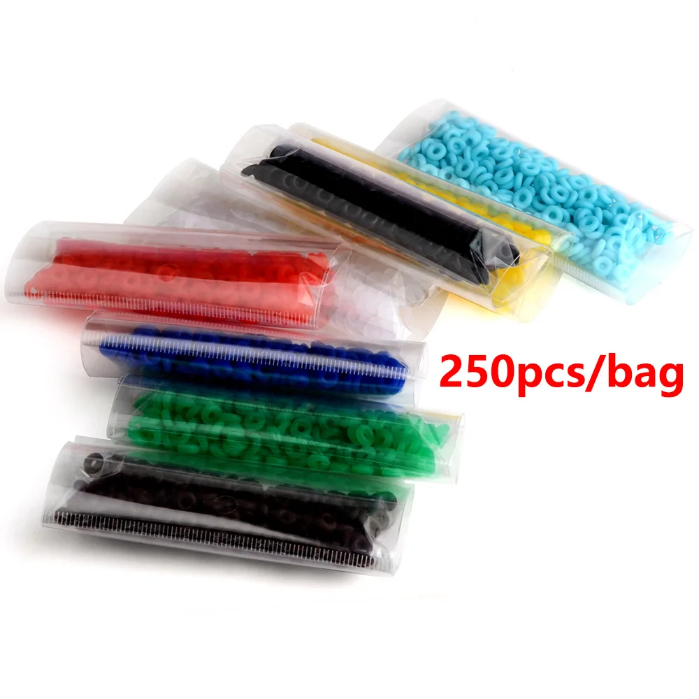 250 Stks/partij Multicolor Selecteer Rubber Veiligheid Stopper Siliconen Kralen Fit Europese Originele Fijne Charm Armbanden & Kettingen