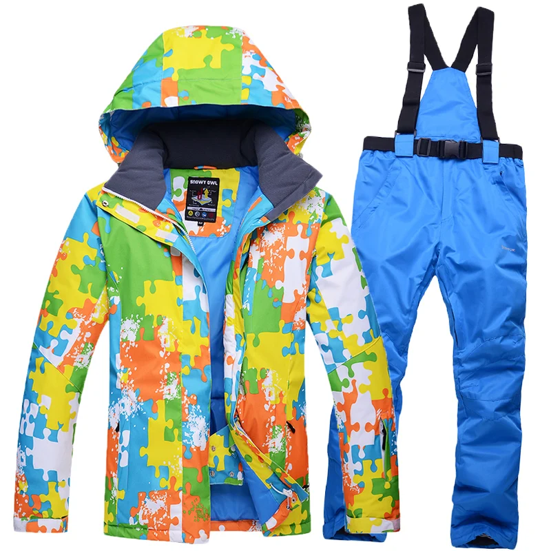 

Snowboarding Suit For Male And Female Lovers, The Single Board, Double Board, The Waterproof, Waterproof Warm Male Ski Sui