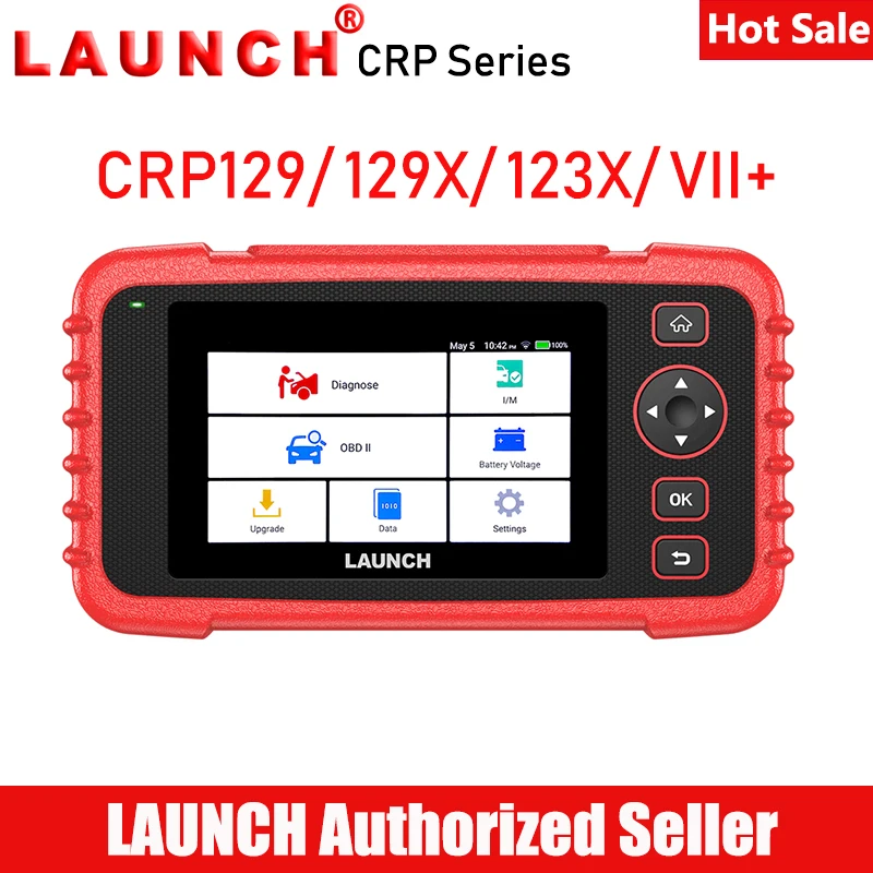 

Launch CRP OBD2 Car Scanner DIY Code Reader Automotive Diagnostic Tool Auto Scan Tools CRP129 CRP129X CRP123X Creader VII+