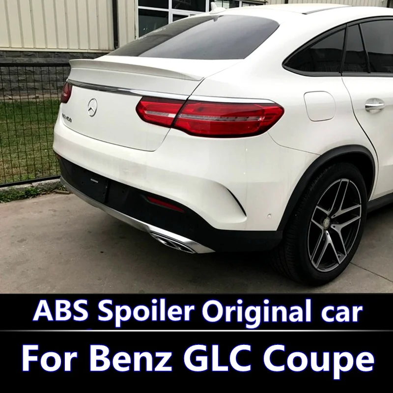 

For Mercedes GLE coupe Spoiler For GLE320 GLE400 GLE450 GLE500 GLE63 AMG ABS Plastic Color lacquer spoiler 2016-2018