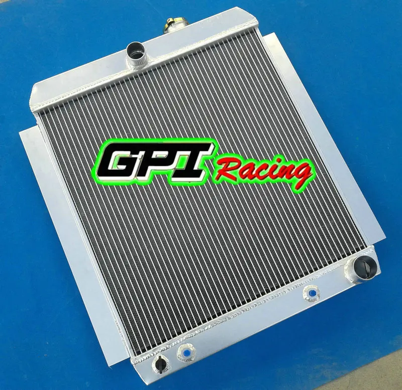 3 ROWS ALL ALUMINUM RADIATOR 47 48 49 50 51 52 53 54 CHEVY TRUCK