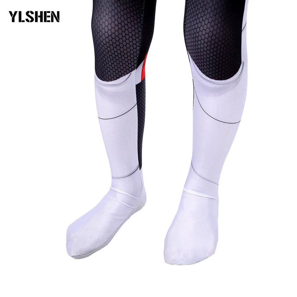 Avengers Endgame Quantum Realm Cosplay Costume Superhero Captain America Captain Marvel Zentai Bodysuit Suit Jumpsuits Upgrades
