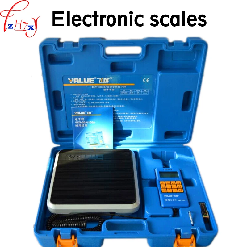 

Electronic scale VES-50A precision of the cold media is called quantitative fluorine balance scale refrigeration tools 1pc