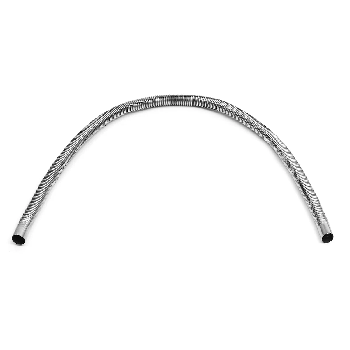 120cm Long 2.5cm Inner Diameter Car Heater Exhaust Pipe Stainless Gas Vent Hose Parking Air Heater Tank Diesel Gas Vent Hose