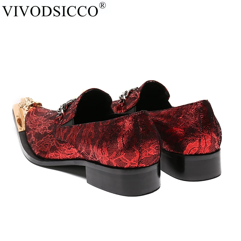 VIVODSICCO/Новые Мужские модельные туфли; модные стильные мужские свадебные туфли из натуральной кожи; Social Sapato; мужские оксфорды на плоской подошве; Sapatos