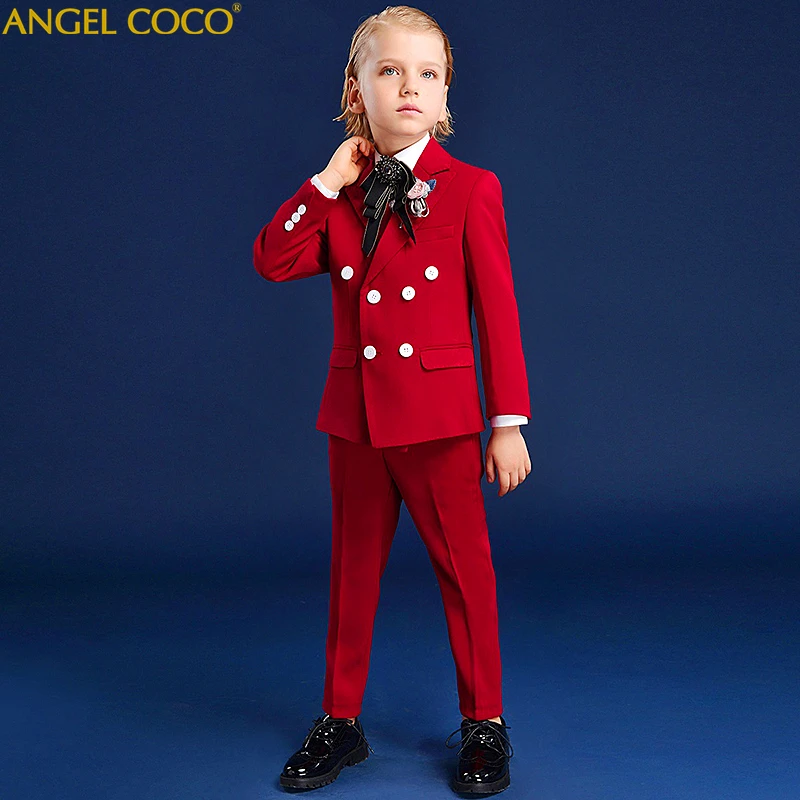 

Suit for Boy Terno Infantil Boys Suits for Weddings Costume Enfant Garcon Mariage Disfraz Infantil Boy Suits Formal 2019 Menino