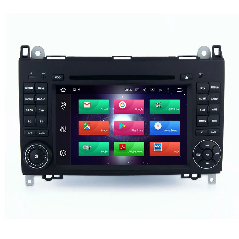 Aoluoya 4G RAM 32G ROM Octa Core Android 8 0 автомобильный dvd плеер для Mercedes Benz W245 B170 B200 W169 A150 A170 Viano Vito
