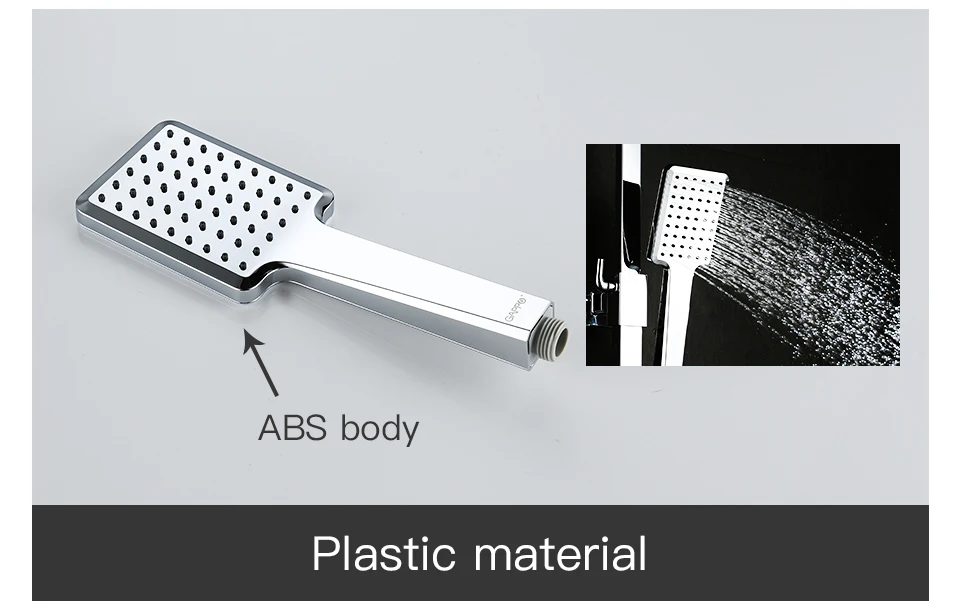 GAPPO смеситель для душа набор дождевой кран бронзовый водопад настенный кран для ванной смеситель душевая головка хромированный набор для ванной