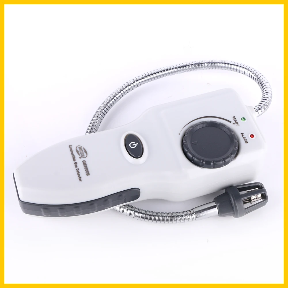 Kopen Brandbaar Gas Detector Handheld Draagbare Gaslek Tester met Geluid Licht Alarm Instelbare Gevoeligheid GM8800B BENETECH