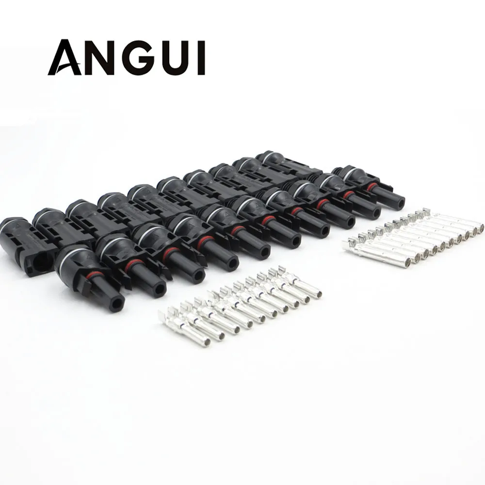 

10pairs x MC4 solar panel mounting Connector install mount solar kit connect 30A 1000VDC grid tie Inverter