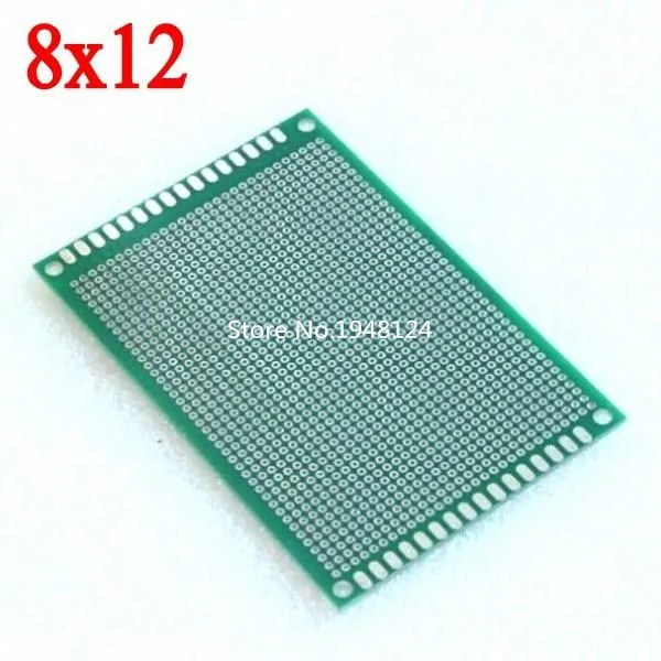 

8X12 cm double-Side Copper prototype pcb 8*12 cm Universal Board Free Shipping Wholesale