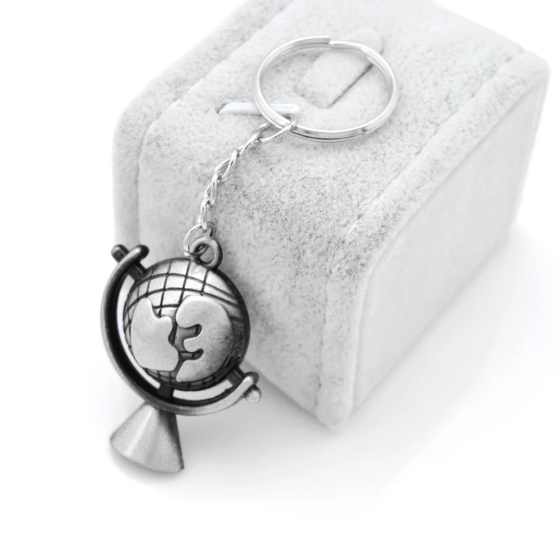 Брелок для ключей с картой мира винтажный глобусом|brand keychain|keychain brandpendant keychain |