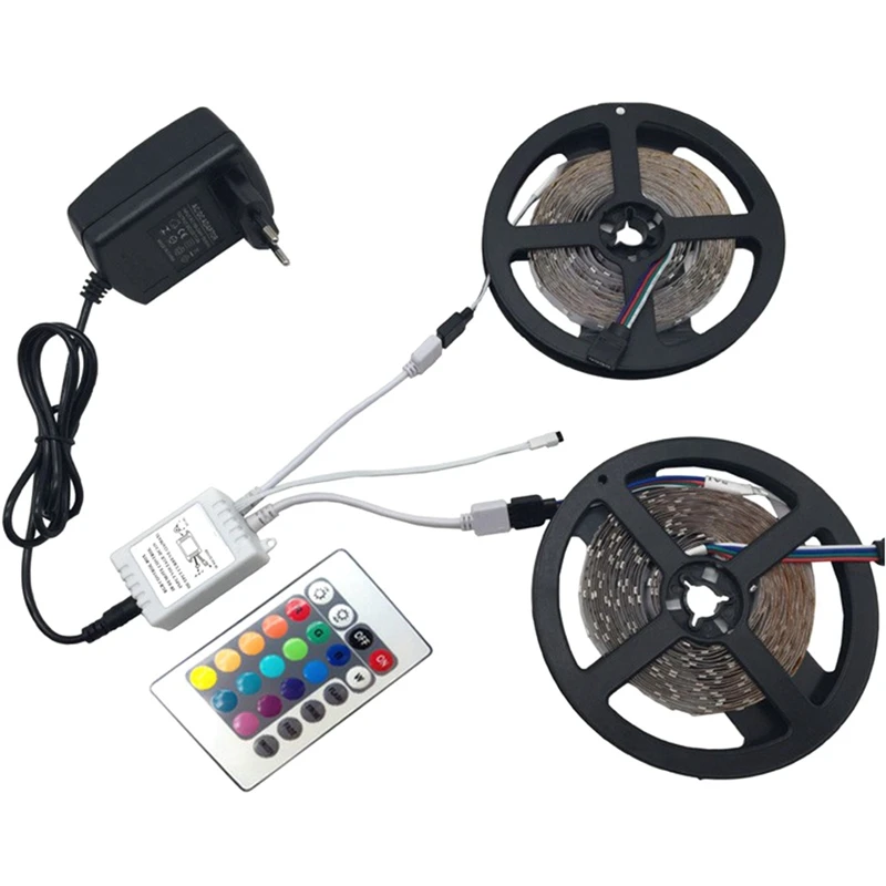 OPQ-10M Wifi Rgb Светодиодная лента Водонепроницаемая Smd3528 Dc12V светодиодная Диодная