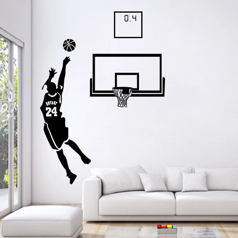 3d壁紙コービー ブライアント0 4 S伝承ウォールステッカー寝室リビングルームテレビの背景装飾防水壁画 Aliexpress 家のリフォーム