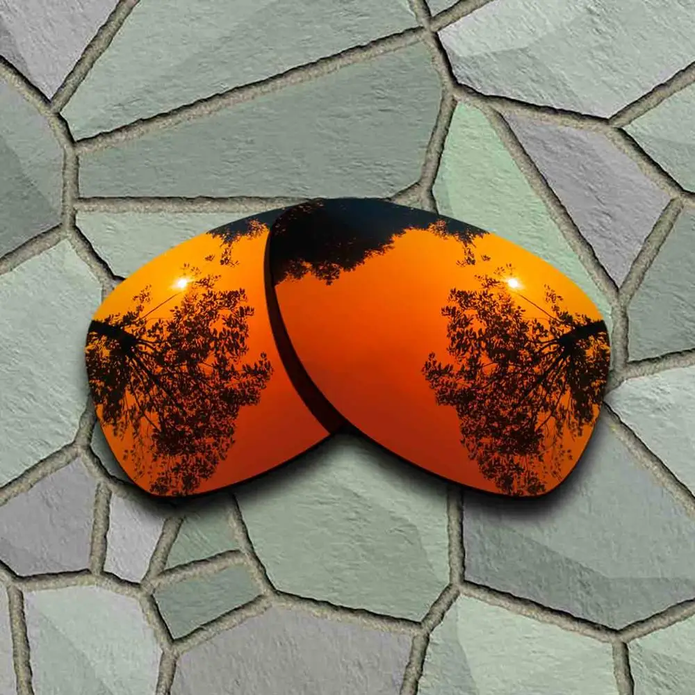 Солнцезащитные очки поляризованные Сменные линзы для Окли отправка 2-сортов - Цвет линз: Red Orange