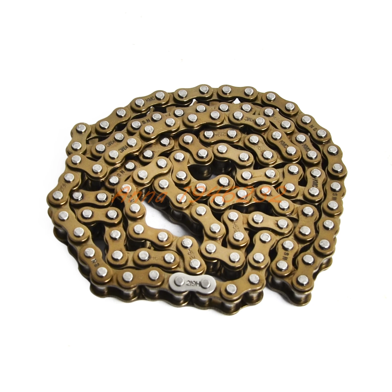 GoKart Parts CZ Racing 219 Pitch Gold Kart Chain 102 LINK GoKart