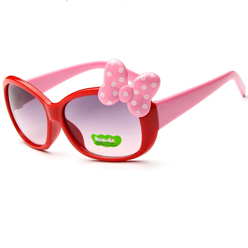 Новые модные детские солнцезащитные очки для детей милые Hello glasses оптом