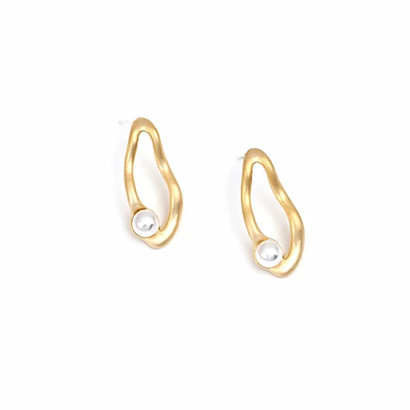 

Irregular earrings design restoring ancient ways ms pearl earrings fashion pendant earrings Delicate and pretty girls birthday