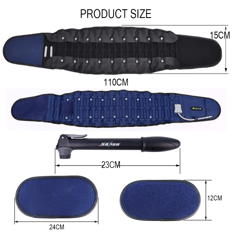 Поясничный фиксированный Пояс для коррекции талии, надувной пояс для декомпрессии спины, поддерживающий пояс для снятия боли в талии, массажный пояс