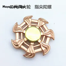 ZH 1 шт. второго поколения Горячая колеса пальцем гироскопа спиннинг распаковать Топ Непоседа Spinner игрушка из металла пальца