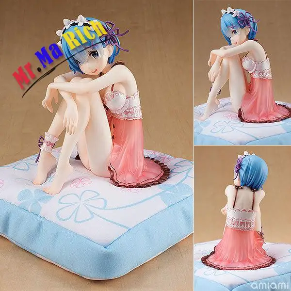 

Re:life In A Different World From Zero Rem 15cm Action Figure Re Zero Rem Pajamas Japanese Anime Figures Model Collection