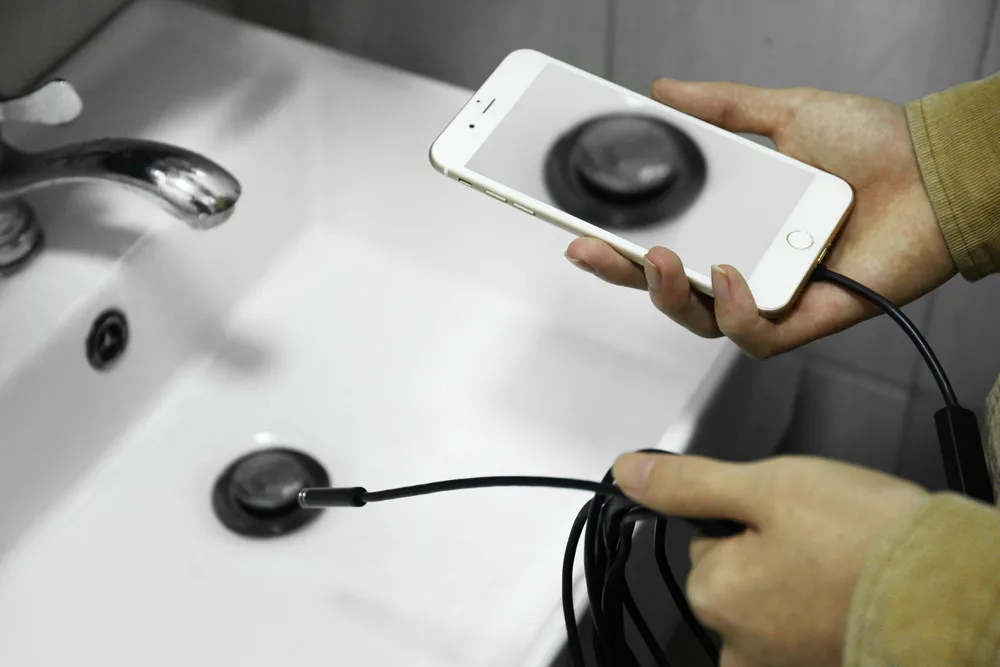 

HISEEU Android USB/C Endoscope 5.5 Mm Camera 8 LED IP67 Waterproof High Definition Resolution 30 frame/second Frame Rate