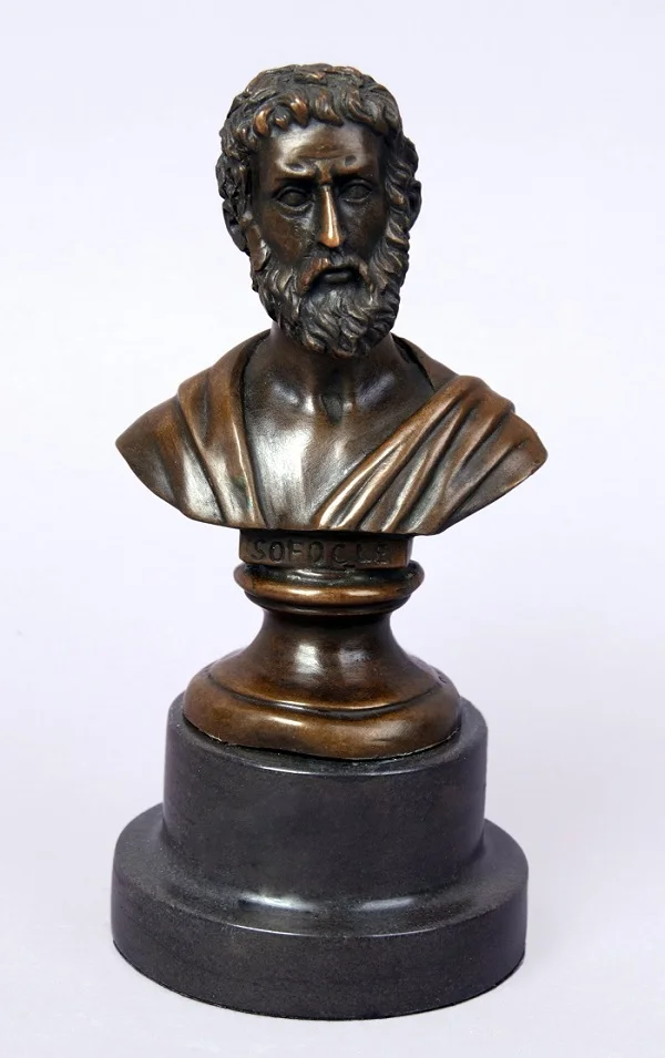 Best selling Classical Famous man figure sculpture Bronze Bust Statue