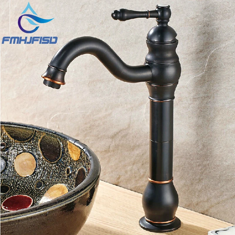 

Euro Style Countertop Bathroom Sink Faucet Basin Mixer Tap One Hole Oil Rubbed Bronze