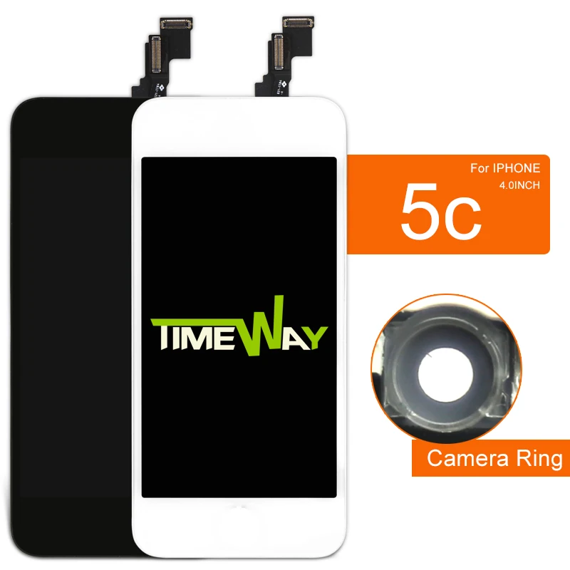 

10PCS AAA+ LCD For iphone 5 5S 5C Screen With Touch Digitizer Assembly With Camera Holder Display For iphone 5 5S 5C LCD