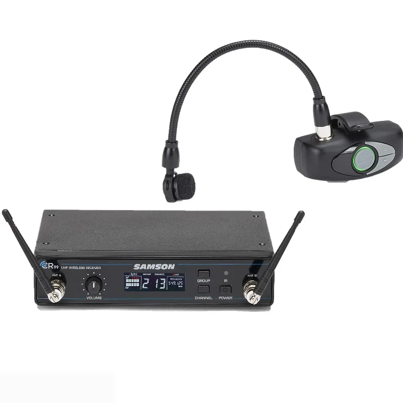 

Samson AirLine ATX Series AWX Wind Instrument Micro Transmitter UHF Wireless System with HM60 Microphone and CR99 Receiver