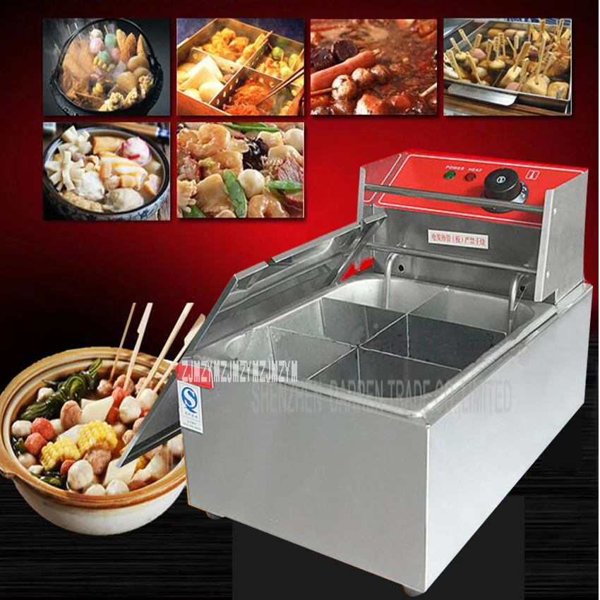 1PC FY-15 Electric multi-functional commercial Single cylinder kanto cooking machine Snack equipment cooking pot 1PC FY-15 Electric multi-functional commercial Single cylinder kanto cooking machine Snack equipment cooking pot