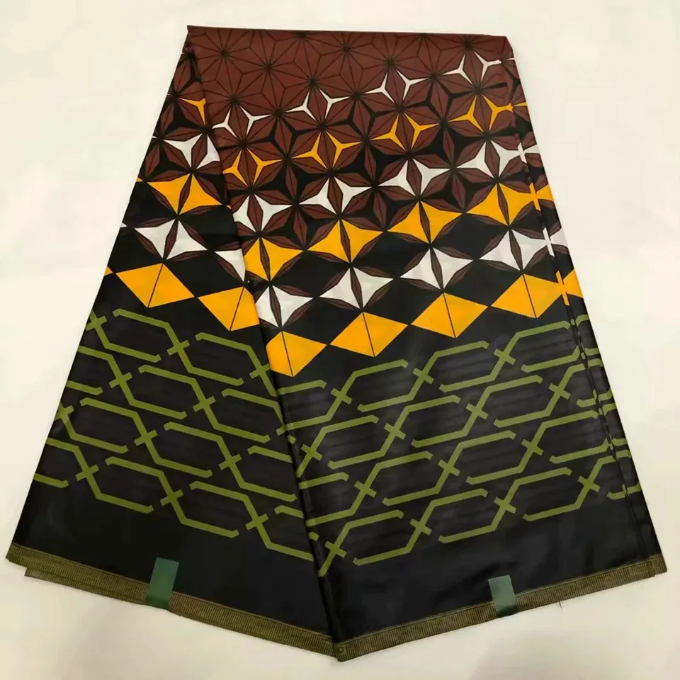 Голландский воск ткань настоящий Африканский воск ткань качество голландский воск ткань Kitenge/Pagne/Lapa для юбки/головной убор LSCW-12