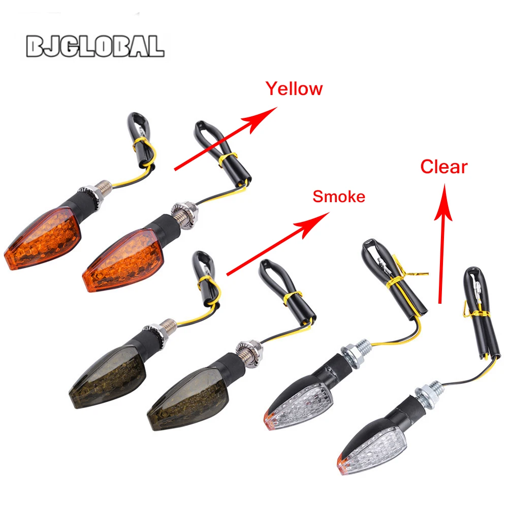 Мото rcycle светодиодный индикаторы поворота moto индикаторы, мерцатели мигалка мигающий светильник для Honda Kawasaki Yamaha Ducati