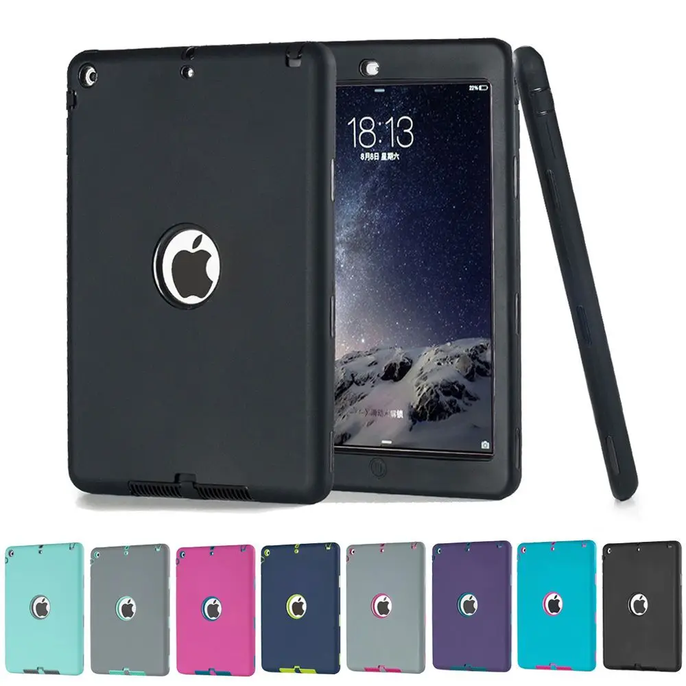 Case For Apple iPad mini 1 2 3 Retina Kids Safe Armor Shockproof Heavy