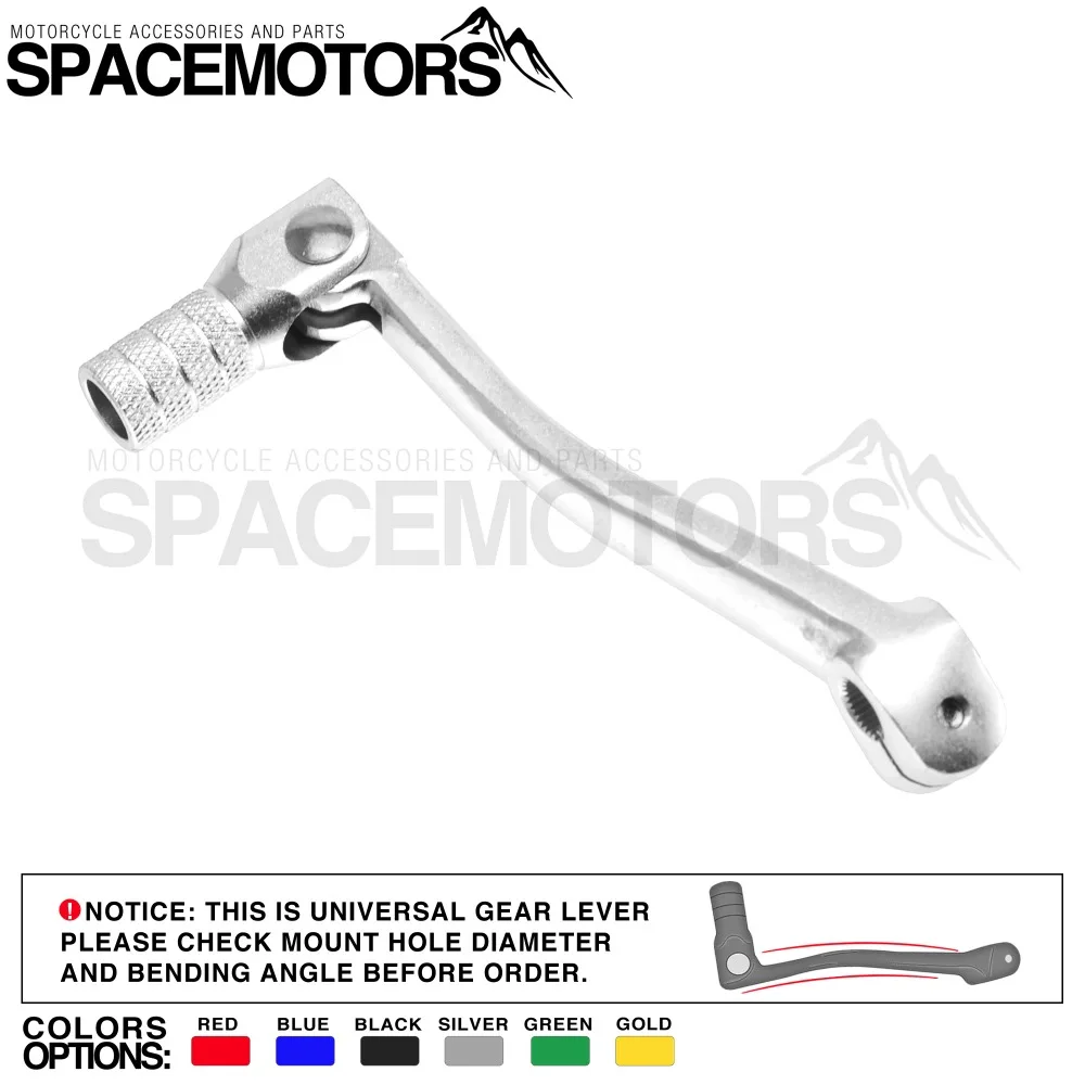 Алюминиевый Рычаг переключения передач Байк Яма Мотоцикл Внедорожный питбайк ЧПУ подходит Kayo Apollo Bosuer 110/125/140/150/160/250cc