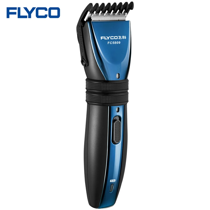 FLYCO электрическая машинка для стрижки волос перезаряжаемая машинка для стрижки волос Машинка для стрижки бороды тример водонепроницаемый FC5809
