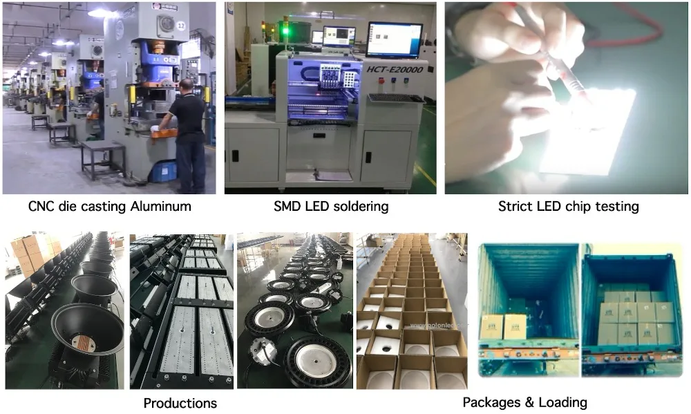 led lights production