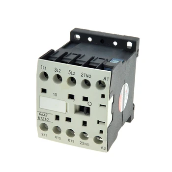 

3 Phase 12A Rated Curent 3P 3 Pole 1NO AC Contactor Relay Ui 660V 24V 110V 220V 380V Coil Volt Contactors 35m DIN Rail Ith 20A
