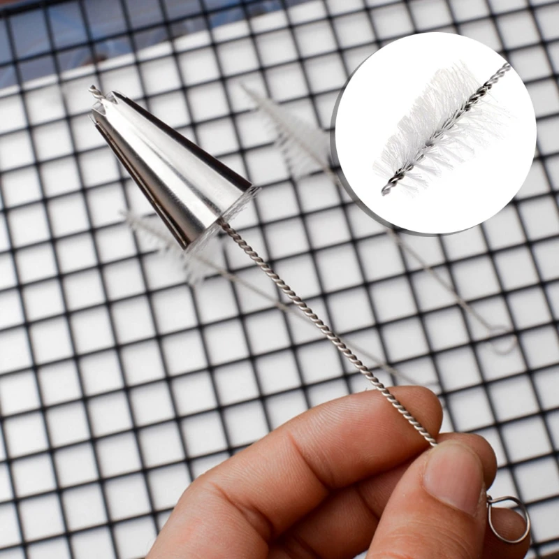 Cone Shaped Cleaning Brush For Icing Piping Nozzles Cake Decorating
