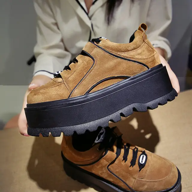 Online Shop Aphixta Platform Lace-up <b>Ankle</b> Winter Shoes <b>Women</b> ...