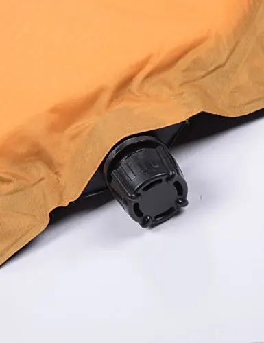 EL INDIO Самонадувающийся спальный коврик надувной матрас для кемпинга, пеших прогулок, альпинизма или кроватки желтого цвета